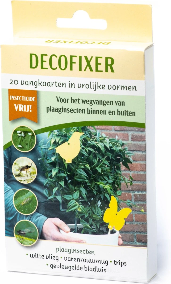 Rouwvliegjes Bestrijden - Voordeelpakket - Aaltjes En Plakkaartjes - Vliegjes In Plant - Varenrouwmug - Vangplaatjes - Decofixer - Aaltjes - Varenrouwmugpakket - Afbeelding 3