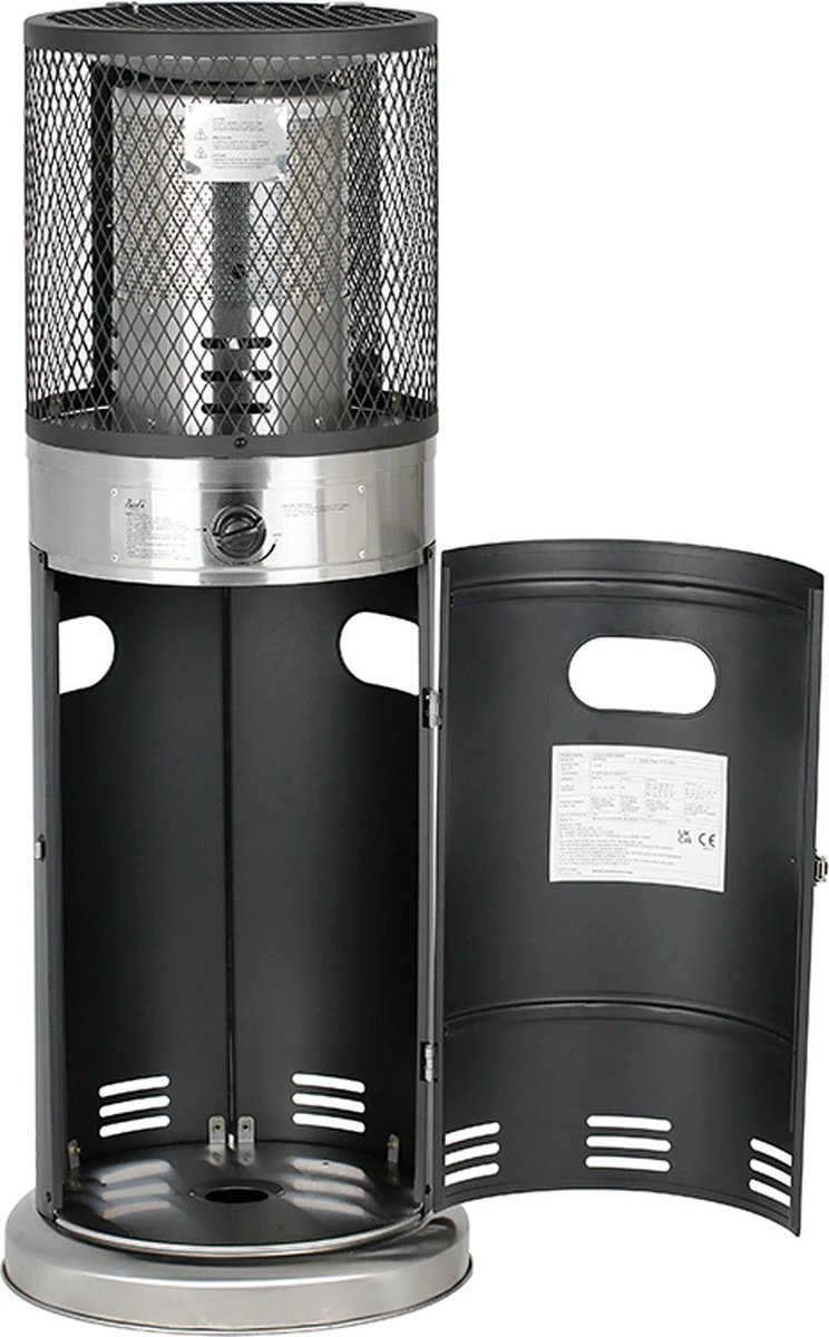 Balioutdoors Lounge Terrasverwarmer 7.3kW -Staande Heater - Gas - Incl. Gasdrukregelaarset 30 Mbar & Slang 50 Cm - Model SRPH92 - Afbeelding 11