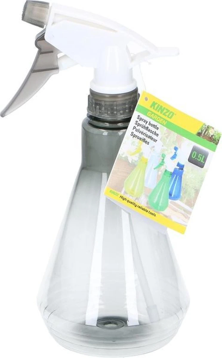 Plantenspuit Zwart 500 Ml Kunststof - Waterverstuiver - Tuinartikelen - Afbeelding 2