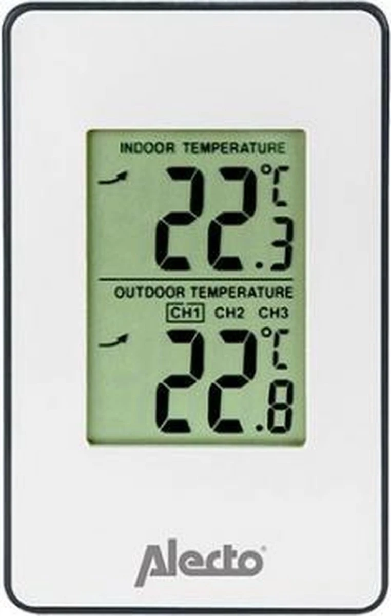 Alecto WS-1050 - Professioneel Weerstation Met Draadloze Buitensensor - Wit/Zwart - Afbeelding 14