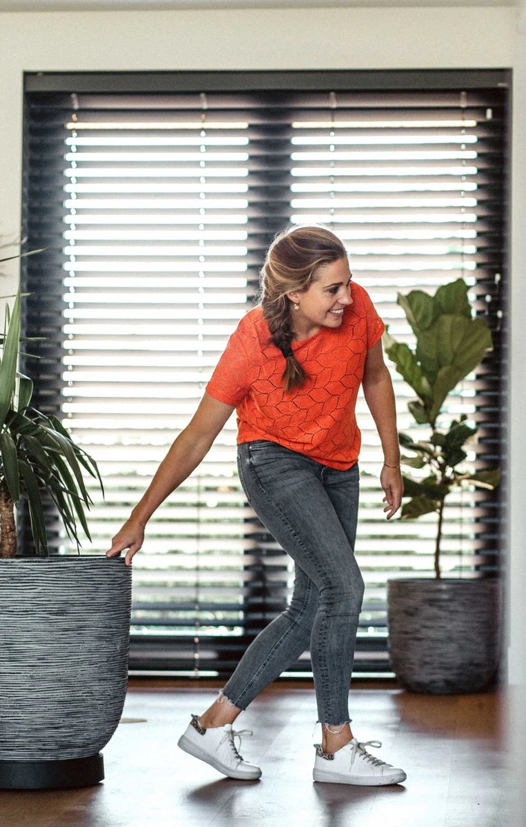 Capi Europe - Bloempot Bol Rib NL - 35x34 - Zwart - Voor Binnen En Buiten - KBLR932 - Afbeelding 14