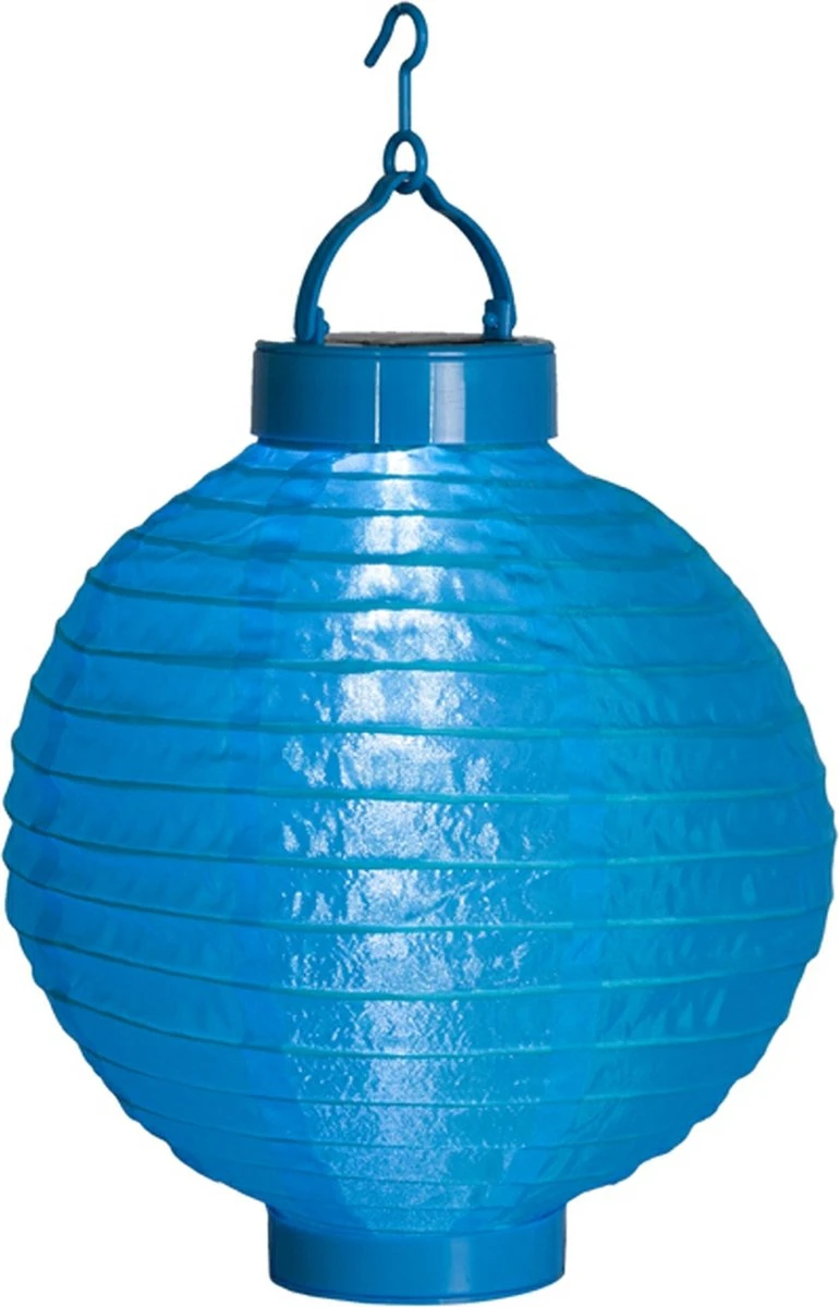 LED Solar - Tuin Lampion - Chinese Lampion - Feestballonnen - Solar Lantaarn - Ø 20 Cm Nylon - 6 Stuks - Afbeelding 8