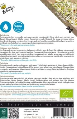Buzzy® Organic Sprouting Salademengsel (BIO)