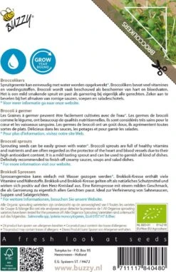 Buzzy® Organic Sprouting Broccolikers (BIO)