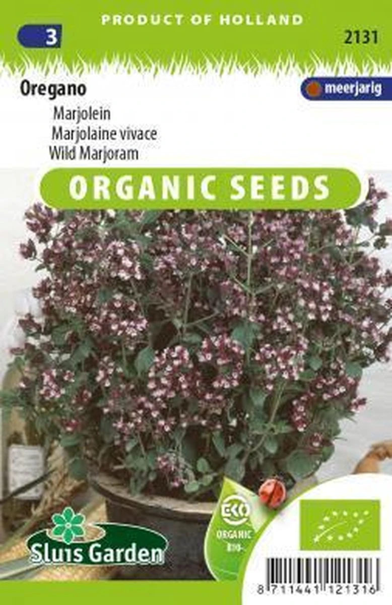 Sluis Garden - Oregano Biologisch (Origanum Vulgare)
