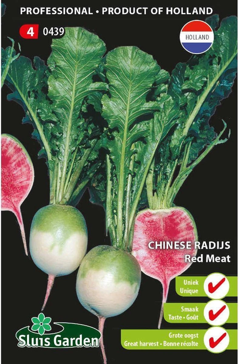 Sluis Garden - Radijs Chinese Red Meat
