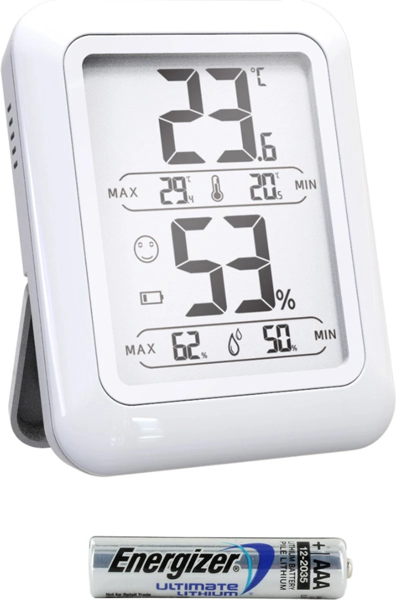 MAKA Digitale Hygrometer - Thermometer Binnen - Luchtvochtigheidsmeter