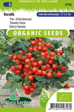 Sluis Garden - Biologisch Groentezaad - Pot- Of Kerstomaat, Koralik (BIO)