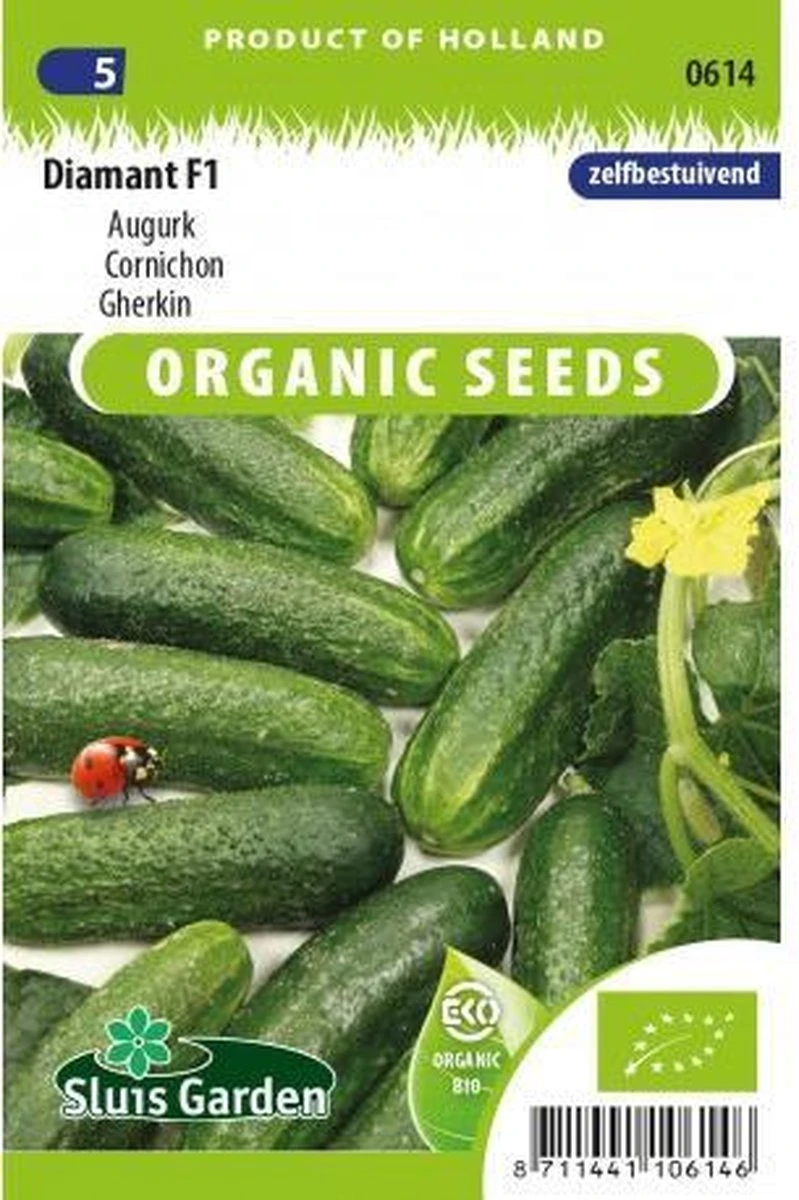 Sluis Garden - Biologische Augurk Diamant F1