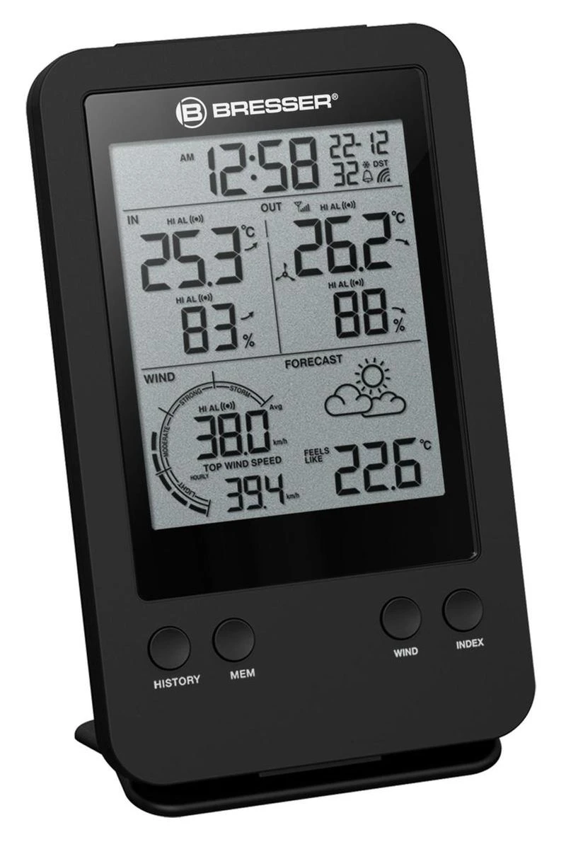 Bresser Professionele 3-in-1 Windmeter Incl. Luchtvochtigheids- En Temperatuurmeter - Afbeelding 7