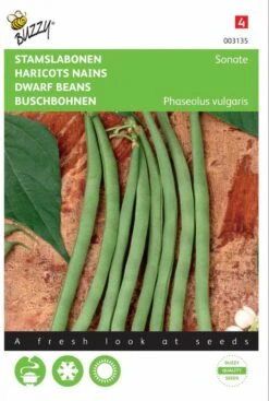 Merkloos Lage Sperzieboon/ Stamslabonen Sonate 25 Gram