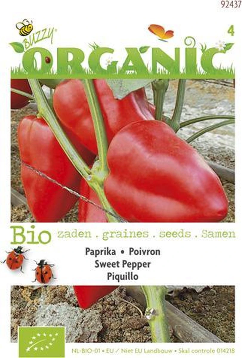 Buzzy® Organic - Paprika Piquillo Rood (BIO) - Afbeelding 3