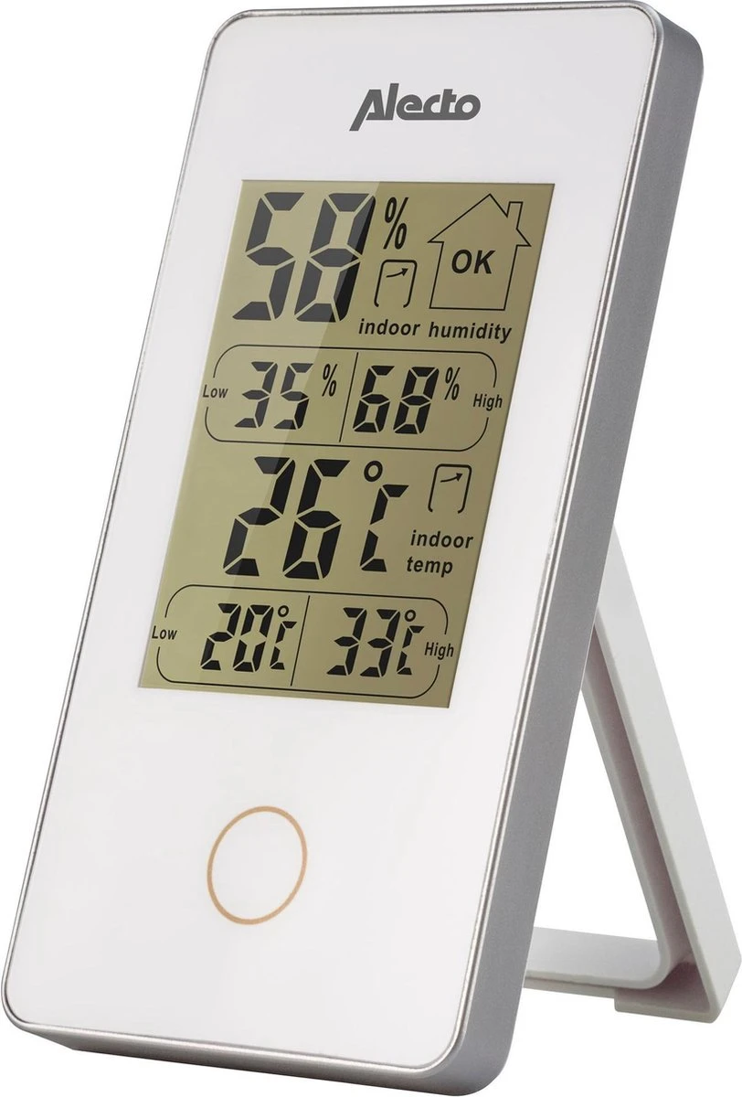 Alecto WS-75 - Digitale Binnenthermometer - Wit - Afbeelding 9