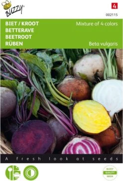 Bieten Mixed Colors Vier Kleuren Buzzy Seeds 5 Gram