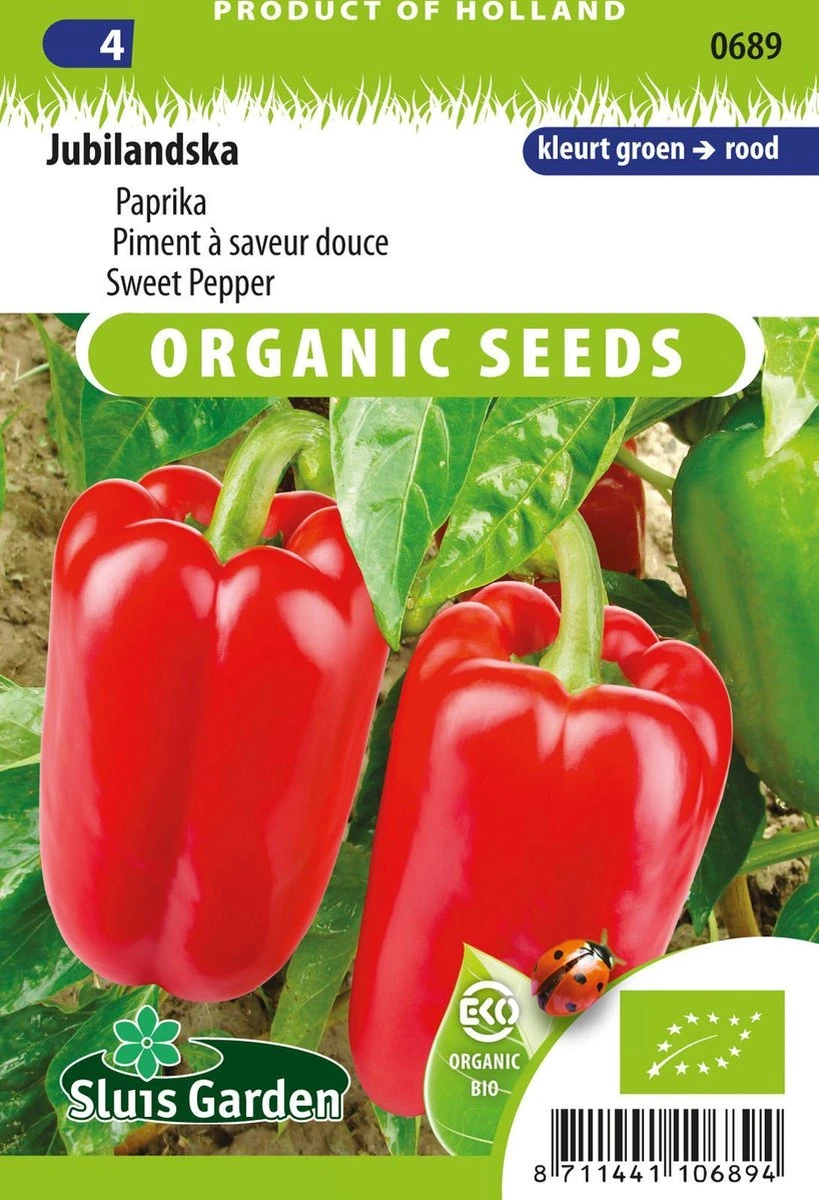 Sluis Garden - Paprika Jubilandska (Capsicum)