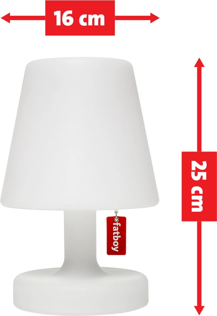 Fatboy Edison The Petit - Tafellamp Oplaadbaar - Nachtkastje Lamp - Kampeerlamp - Dimbaar En Draadloos - Afbeelding 15