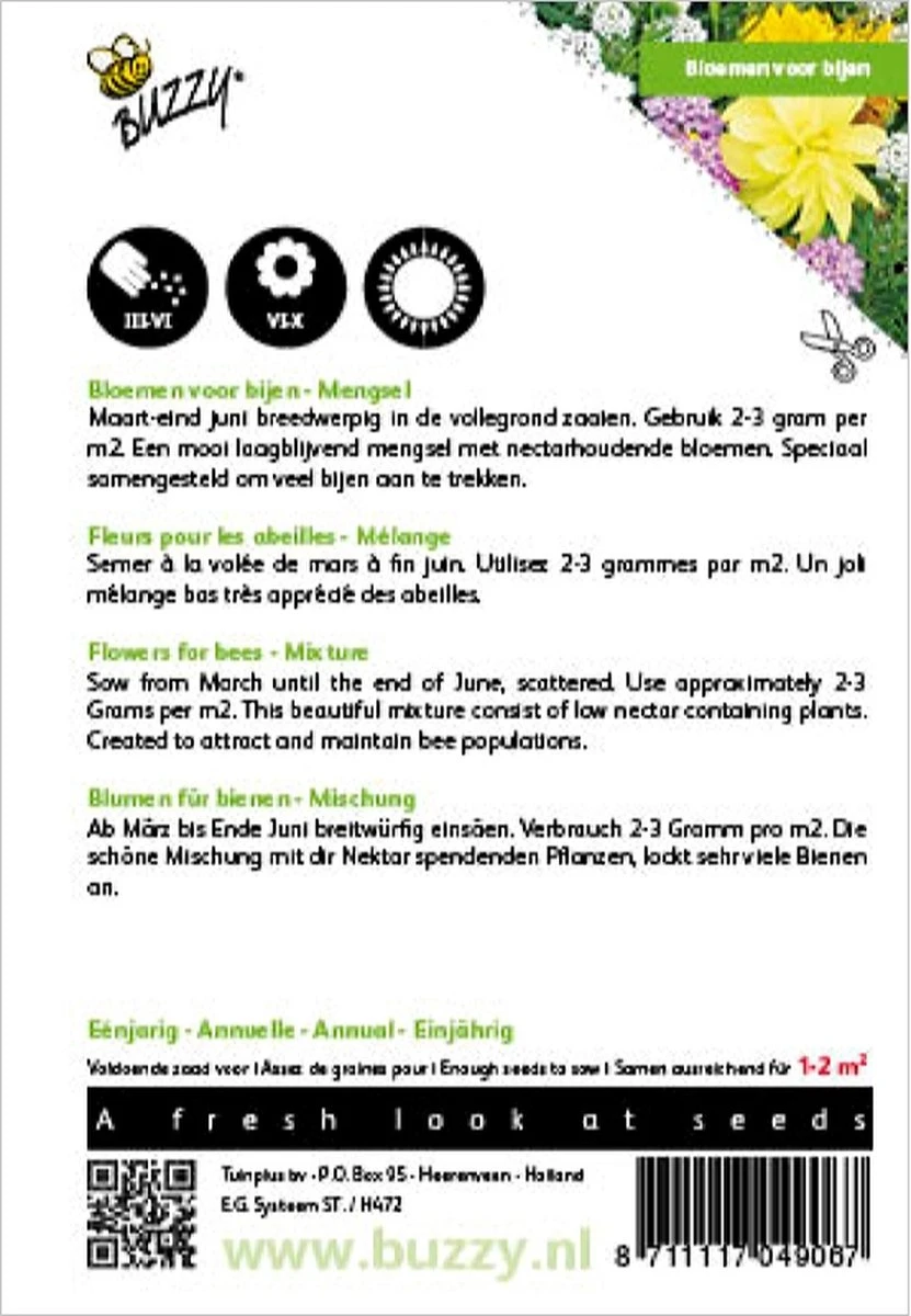 Buzzy® Mengsel Voor Bijen - Afbeelding 2