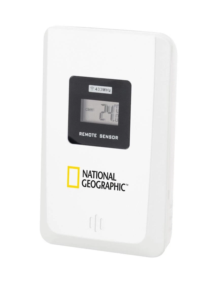 National Geographic Weerstation - Transparant - Incl. Wekkerfunctie - Draadloos - Afbeelding 5