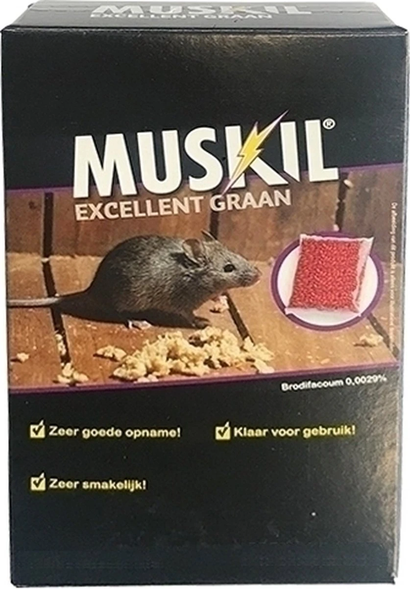 Muskil Excellent Graan Muis 50 Gram (2x25g) - Afbeelding 4