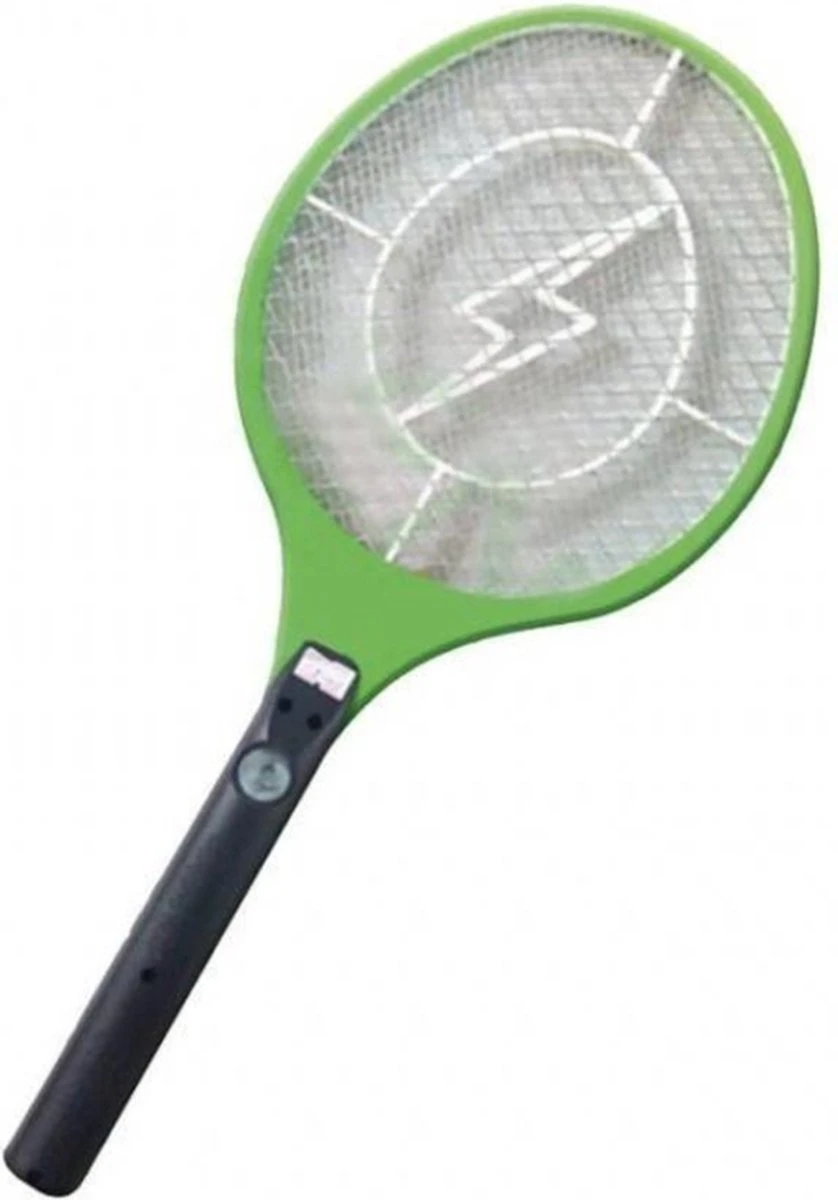 GECKO - Oplaadbare Elektrische Vliegenmepper Stopcontact - Jumbo Elektronische Hand Vliegenvanger - Anti Vliegen Doder Wespenvanger - Muggenvanger - Afbeelding 3