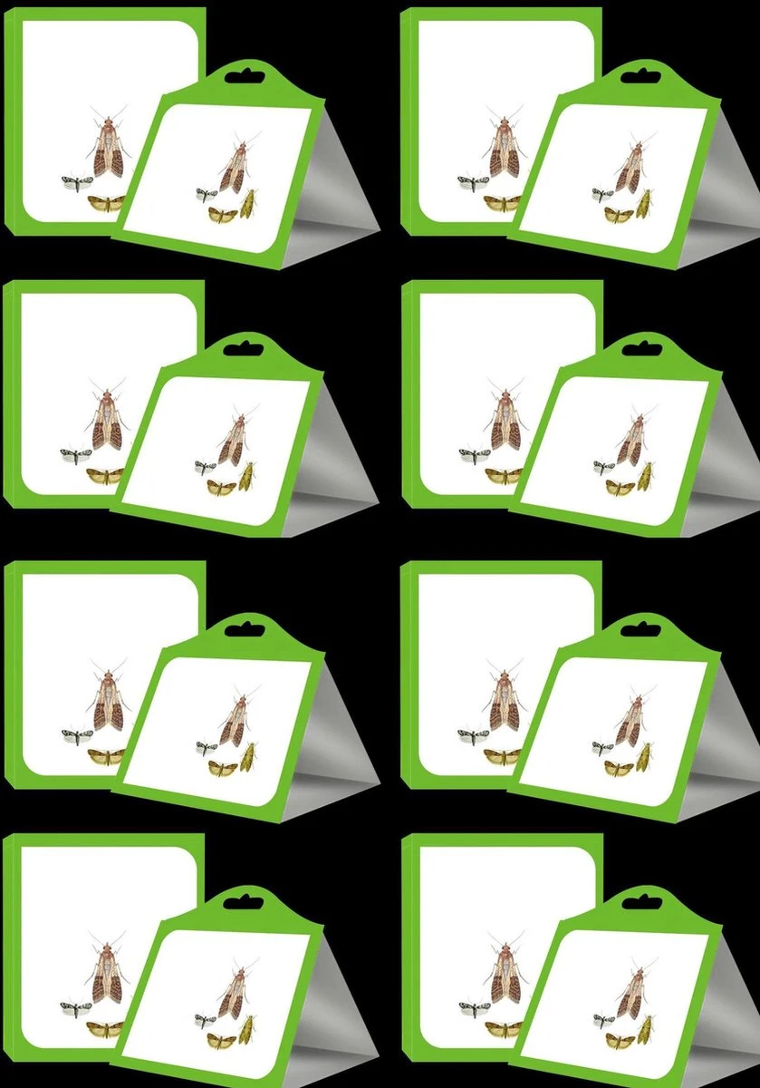 Insect Trap - Mottenval 8x Stuks - Bescherm Uw Kleding En Wollen Truien - Bevat Geen Insecticiden