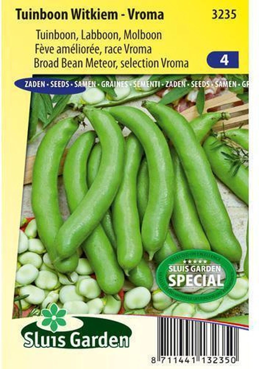 Sluis Garden - Tuinboon Witkiem Vroma - 3235