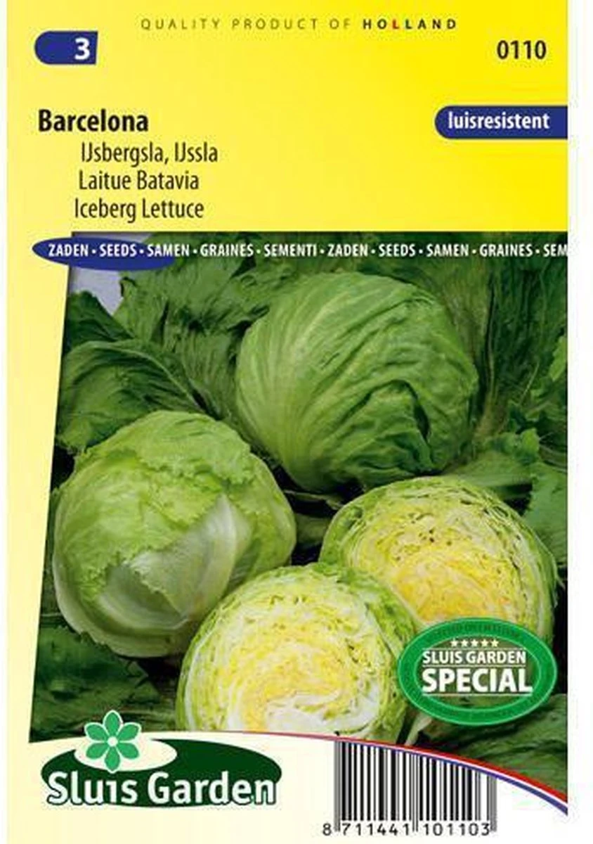 Sluis Garden - IJsbergsla Barcelona