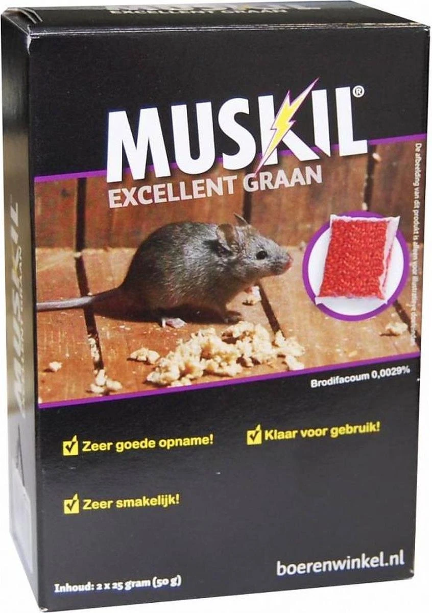 Muskil Excellent Graan Muis 50 Gram (2x25g) - Afbeelding 2