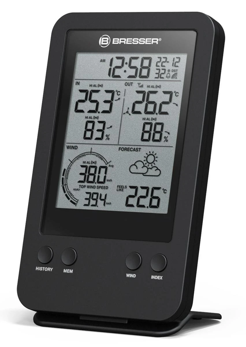 Bresser Professionele 3-in-1 Windmeter Incl. Luchtvochtigheids- En Temperatuurmeter - Afbeelding 8