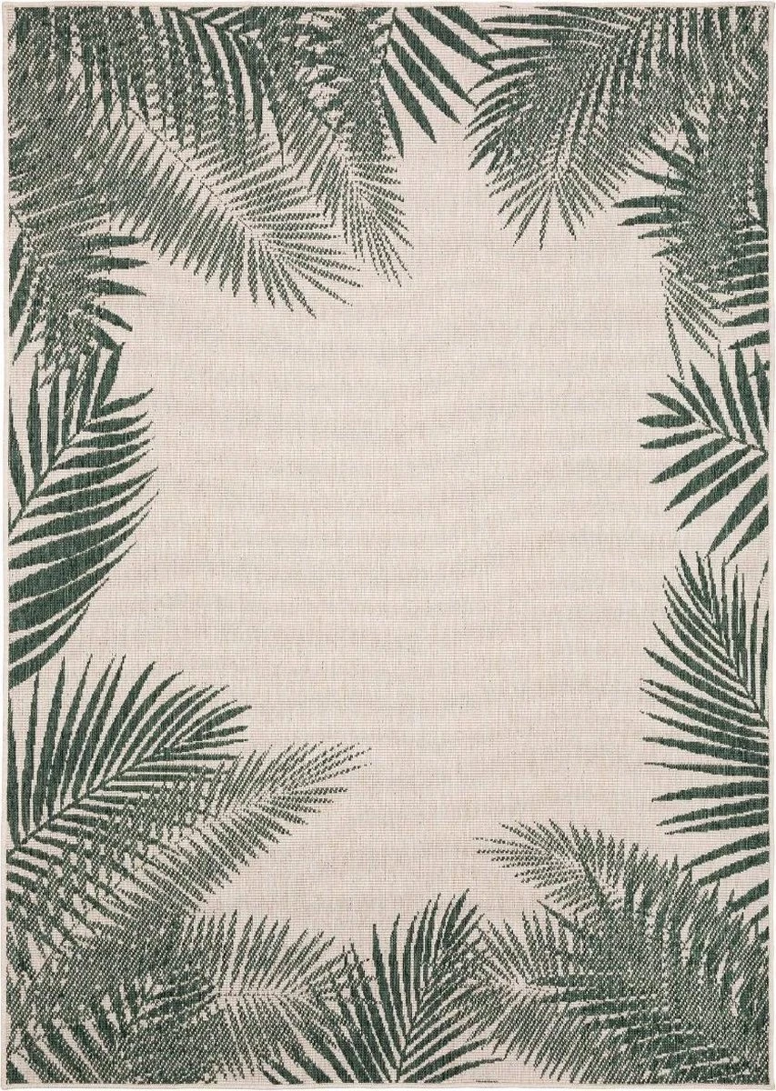 Buiten Vloerkleed Leaf - Groen - Dubbelzijdig - EVA Interior - Polypropyleen - 200 X 290 Cm - (L) - Afbeelding 3