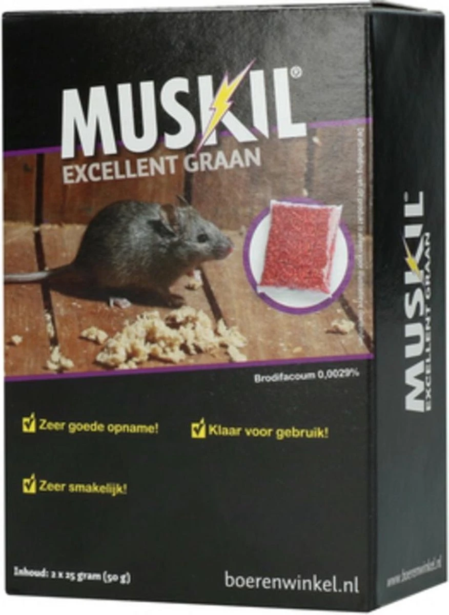 Muskil Excellent Graan Muis 50 Gram (2x25g)