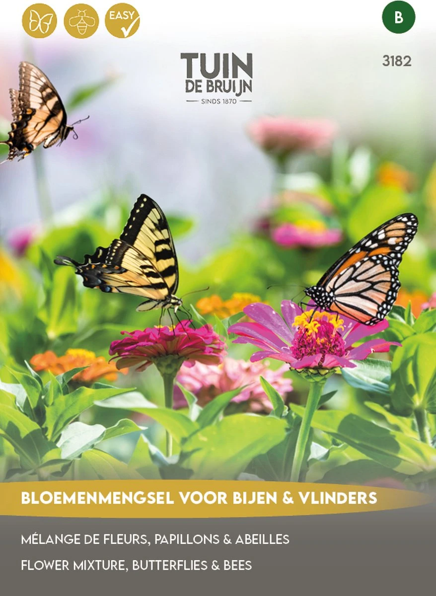 Tuin De Bruijn® Zaden - Bloemenmengsel Voor Bijen En Vlinders