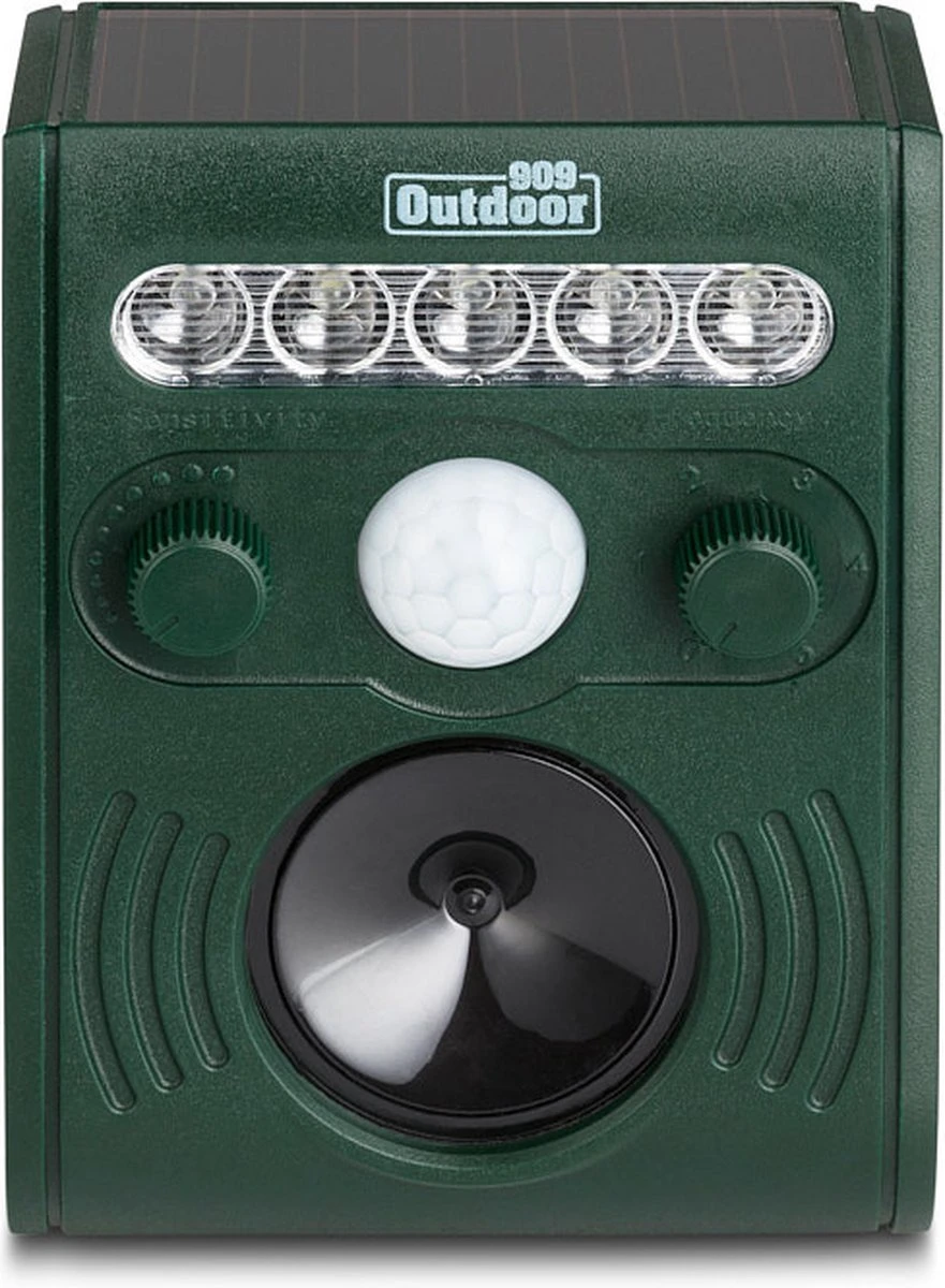 909 Outdoor - Ultrasone Dierenverjager - 4x AA-Alkalinebatterijen - 13,6 X 7,5 X 13 Cm - Afbeelding 13