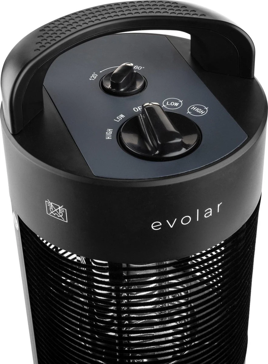 Evolar EVO-HD35 Elektrische Terrasverwarmer 350/700W Zwenkbaar 360º - Afbeelding 5