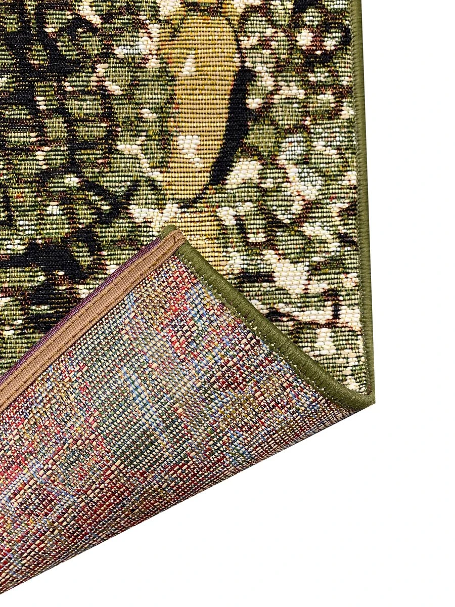 Aledin Carpets Kampala - Vloerkleed 160x230 CM - Laagpolig - Buitenkleed - Voor Binnen En Buiten - Groen - Woonkamer Tapijt - Afbeelding 2