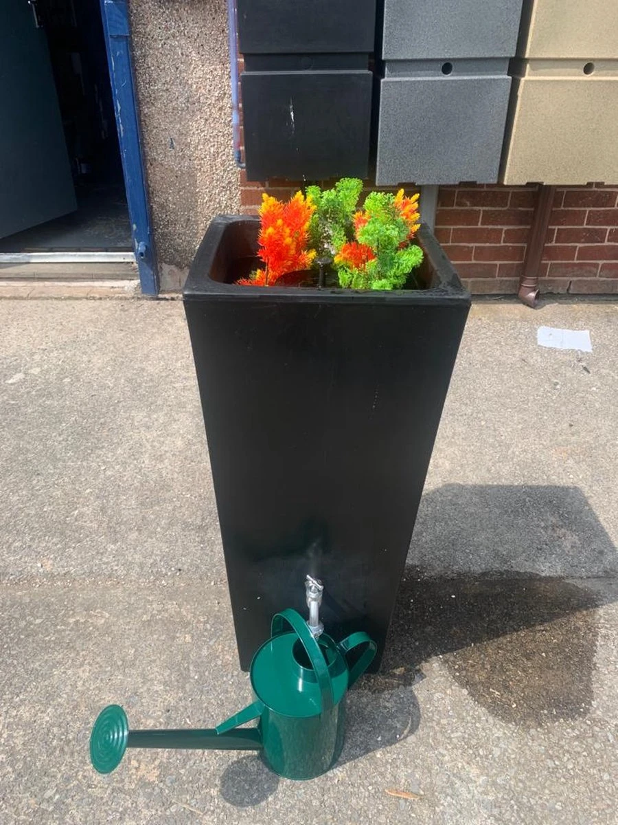 Prestige Manhattan 100L Regenton Zwart (incl. Kraantje) - Afbeelding 11