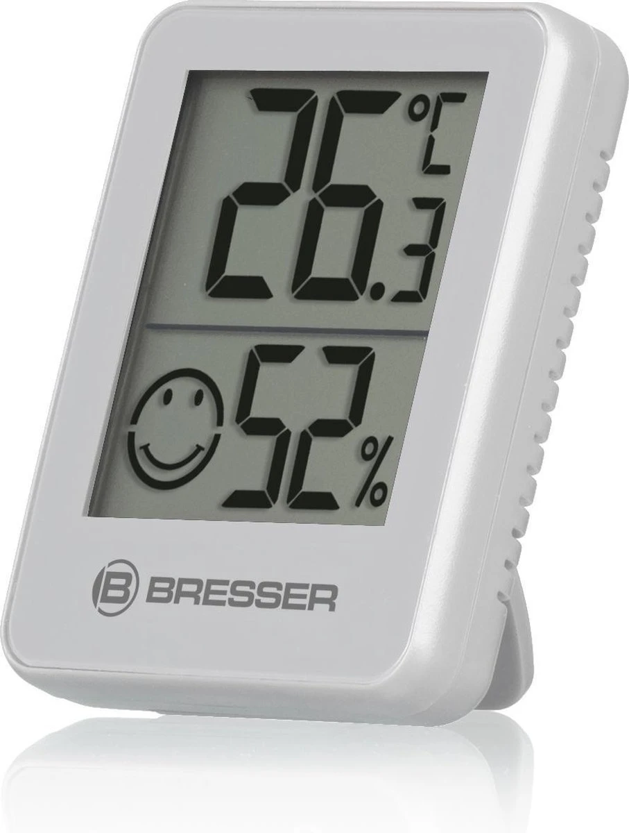 Bresser Temeo Hygrometer - Wit – Set Van 3 - Checkt Binnenklimaat - Afbeelding 7