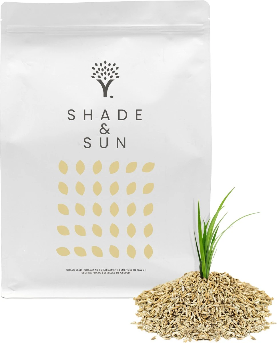 Schaduw Graszaad Voor 50m² Gras | Voor Een Gazon Met Veel Schaduw | Hitte & Droogte Resistent - Afbeelding 10