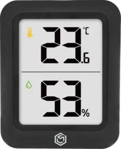 Ease Electronicz Hygrometer Min/Max - Luchtvochtigheidsmeter - Digitaal Weerstation - Vochtigheidsmeter - Thermometer Voor Binnen