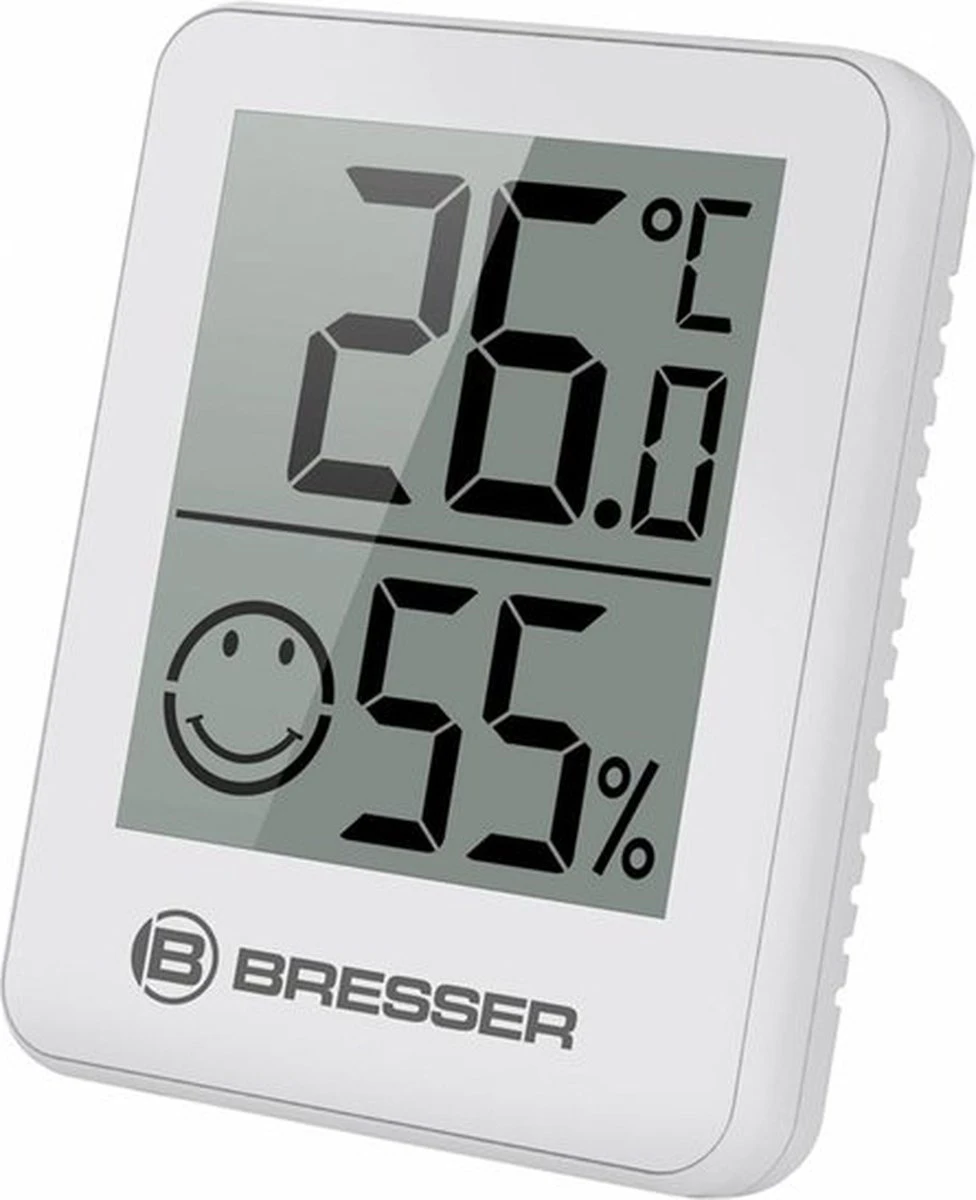 Bresser Temeo Hygrometer - Wit – Set Van 3 - Checkt Binnenklimaat - Afbeelding 9