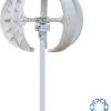 Danstar® Windmolen Met Vestigingspaal - Omvormer Inbegrepen - Stroomgenerator - Windturbine - Generator - Windmolen Generator - Windturbine Bouwpakket - Laadregelaar
